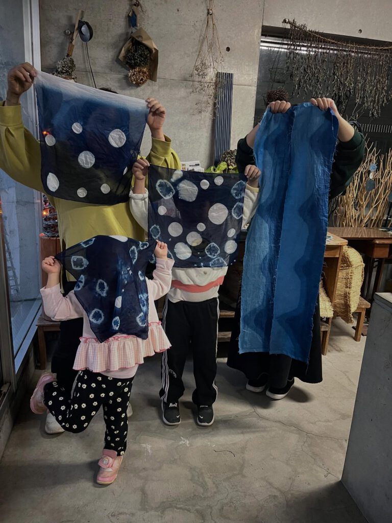 Hands-Free Indigo Dyeing Experience: Customer Creations