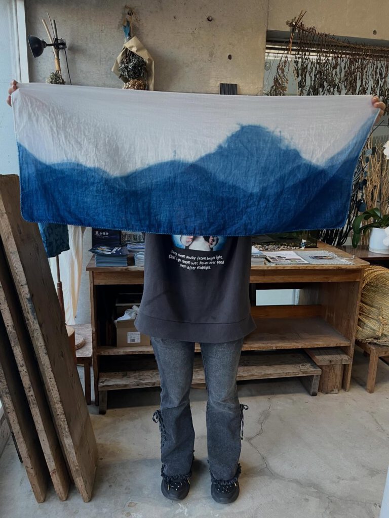 Hands-Free Indigo Dyeing Experience: Customer Creations