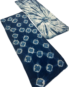 Hands-Free Indigo Dyeing Experience: Scarf
